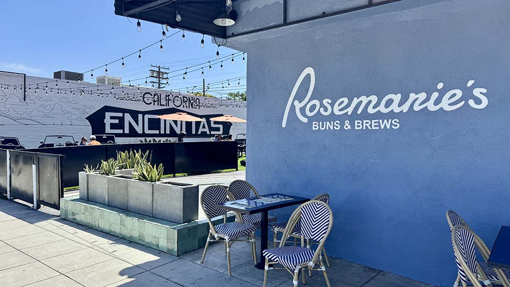 Rosemarie's Buns & Brews restaurant in Encinitas, California